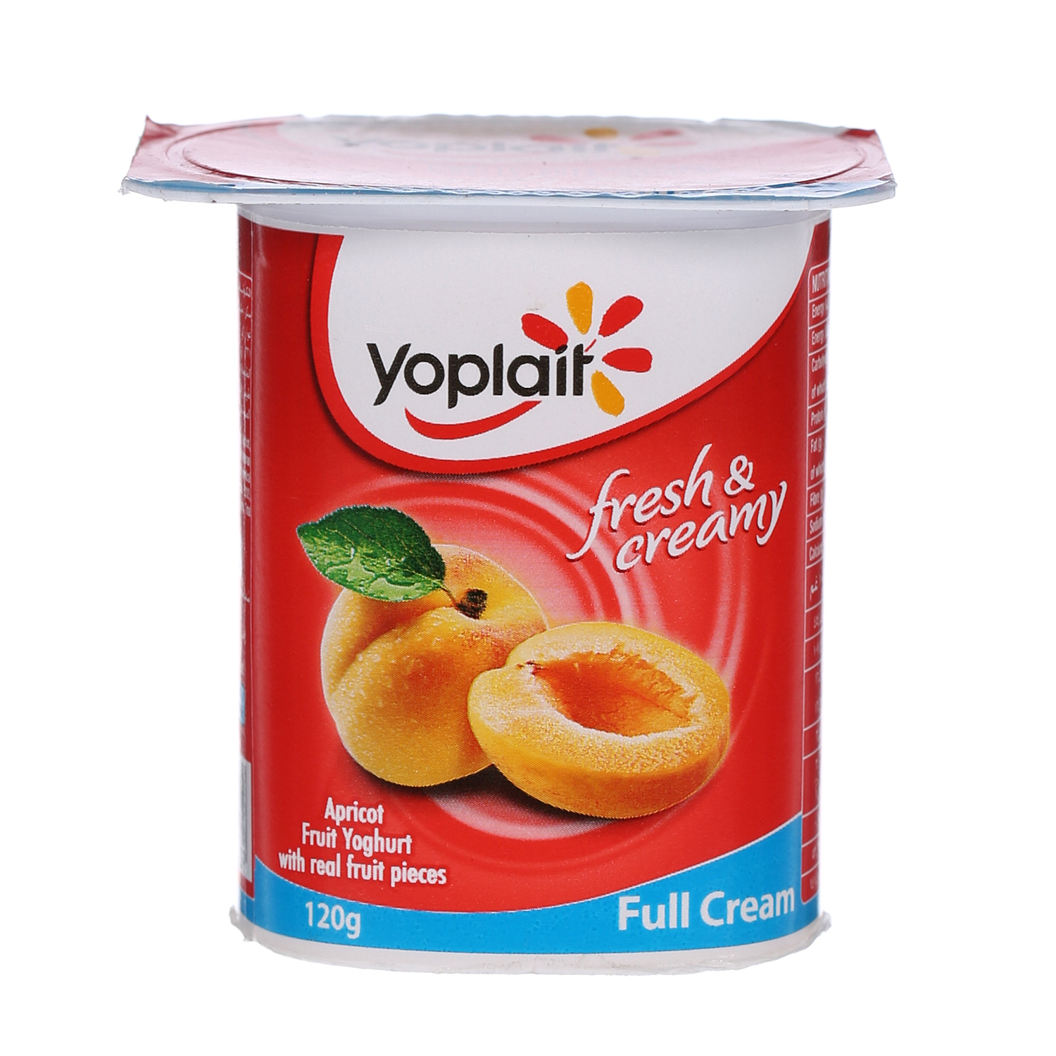 Yoplait Flavoured Yoghurt Apricot Full Fat 120 g