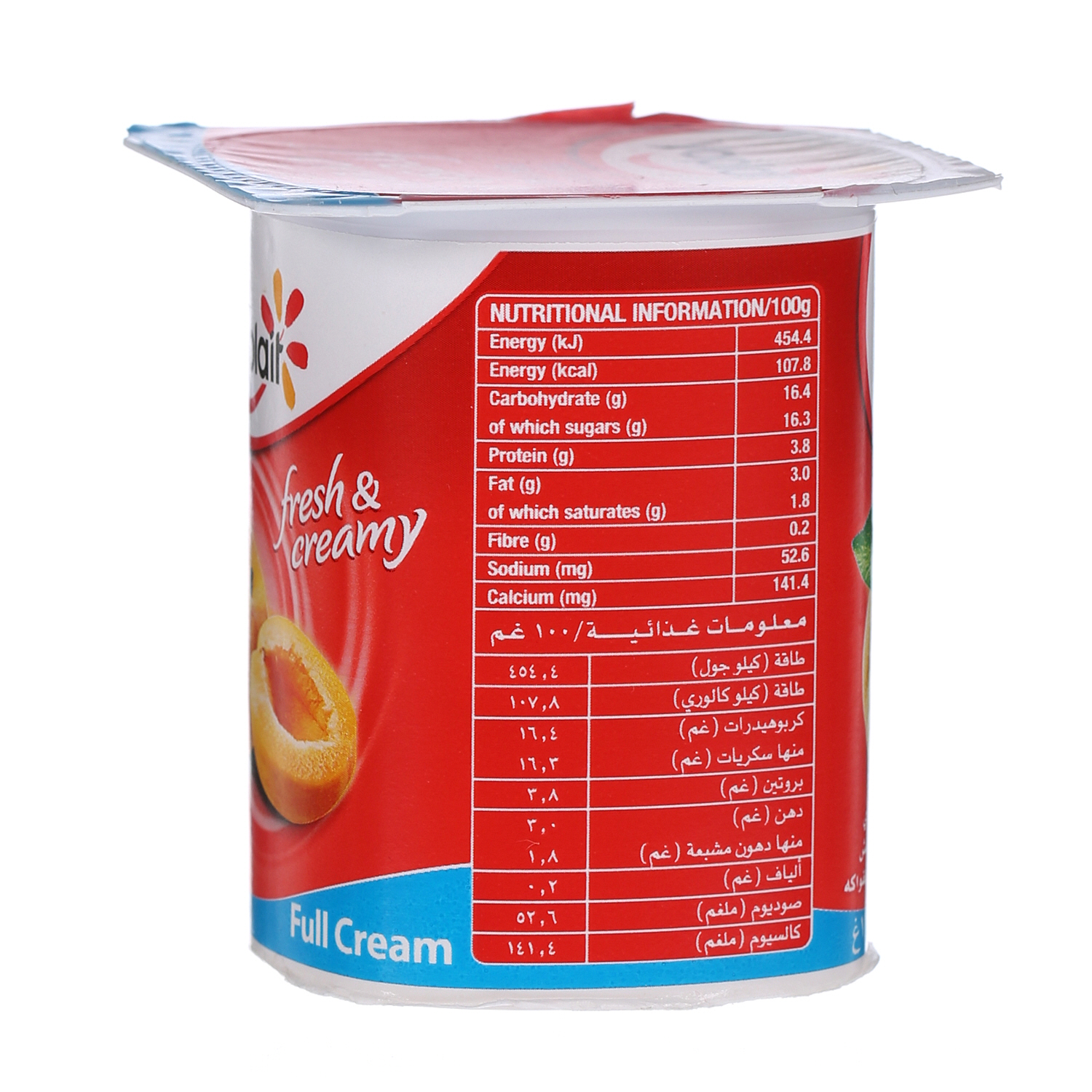 Yoplait Flavoured Yoghurt Apricot Full Fat 120 g