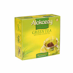 Alokozay Green Tea Bags 100 Pieces