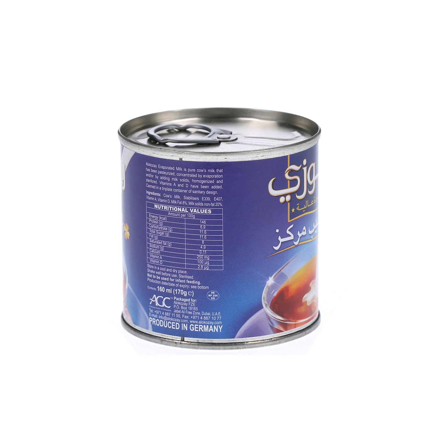 Alok Ozay Evaporated Milk 170 g