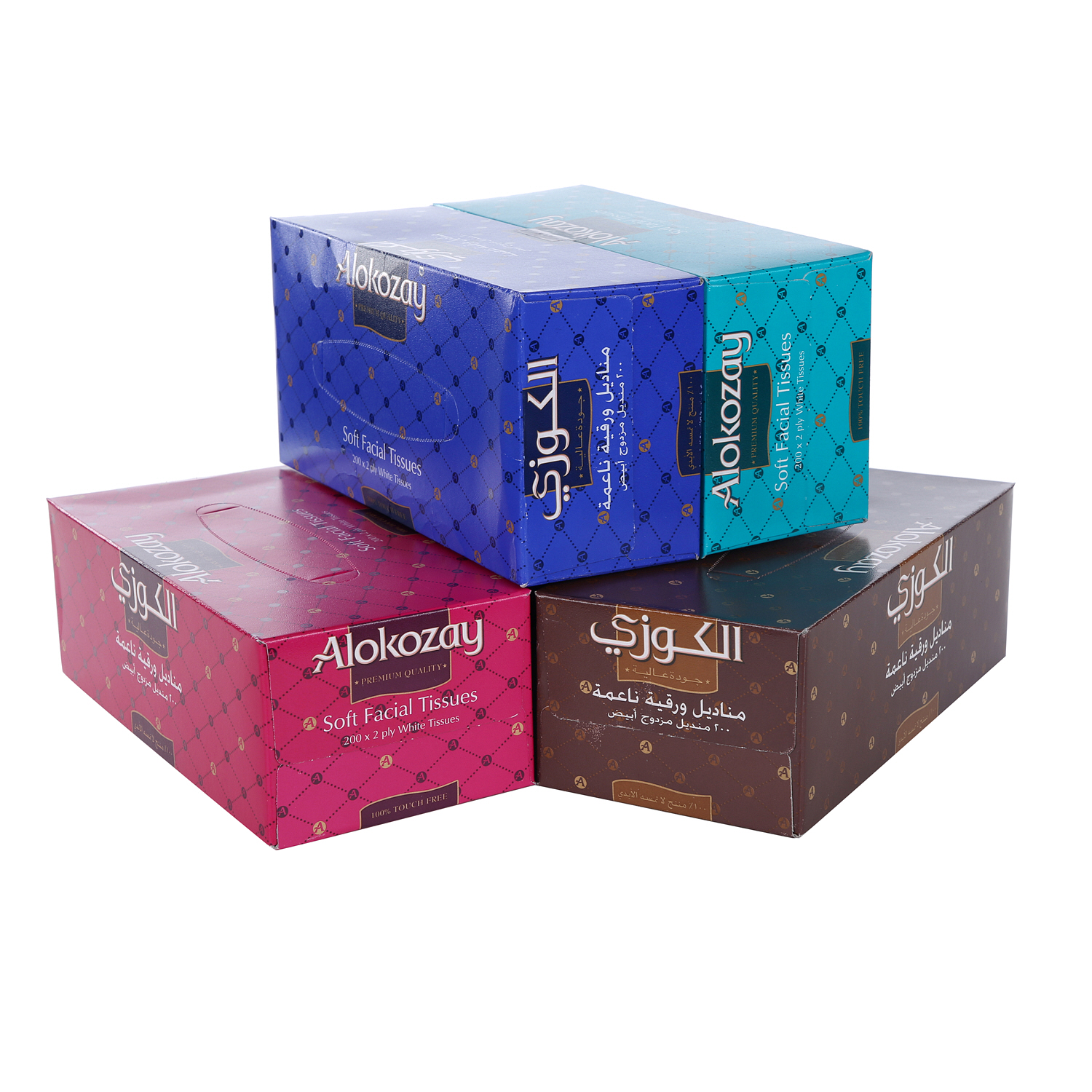 Alokozay Facial Tissue 200 x 5 Pack