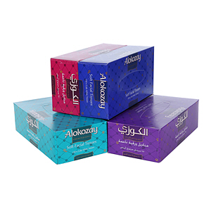 Alokozay Facial Tissue 150 × 5 Pieces