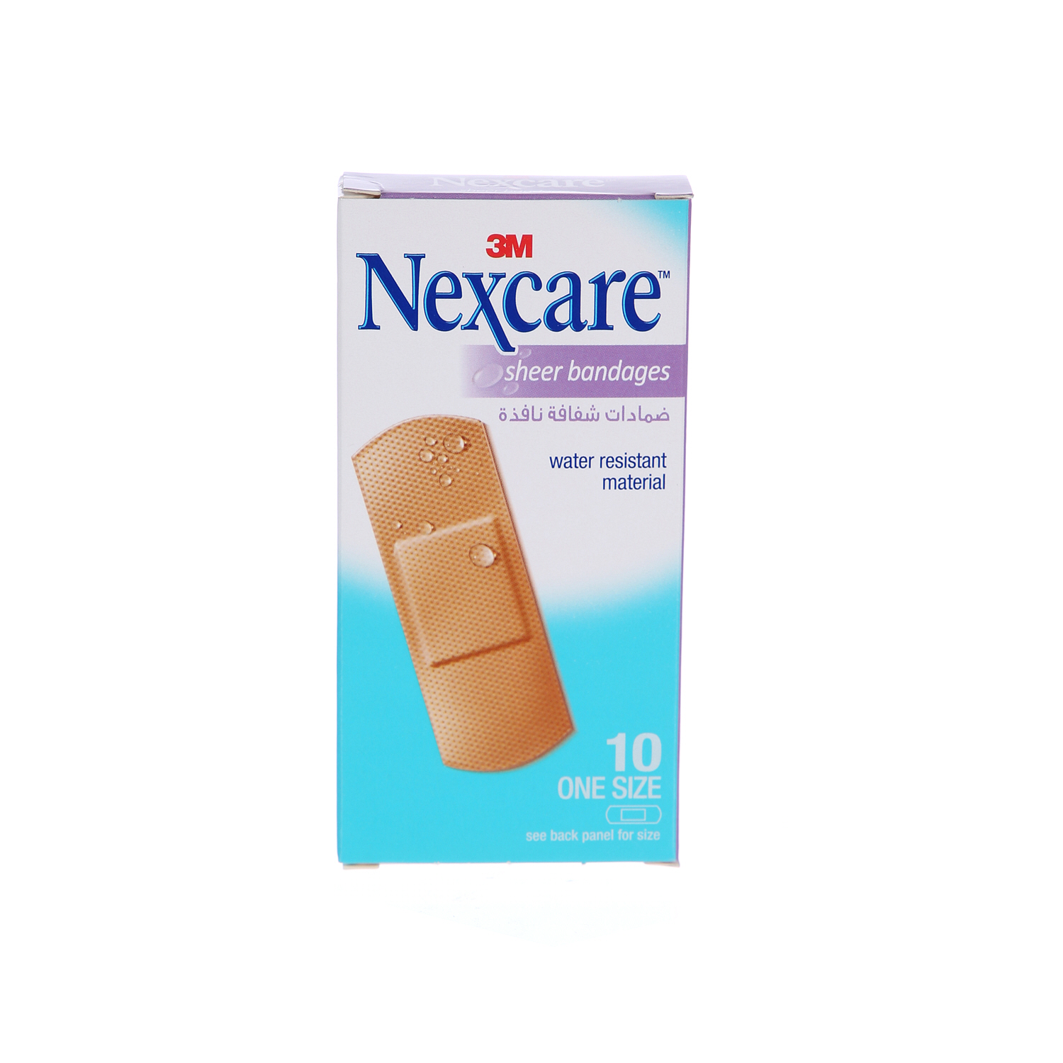 3M Nexcare Sheer Bandages 10'S