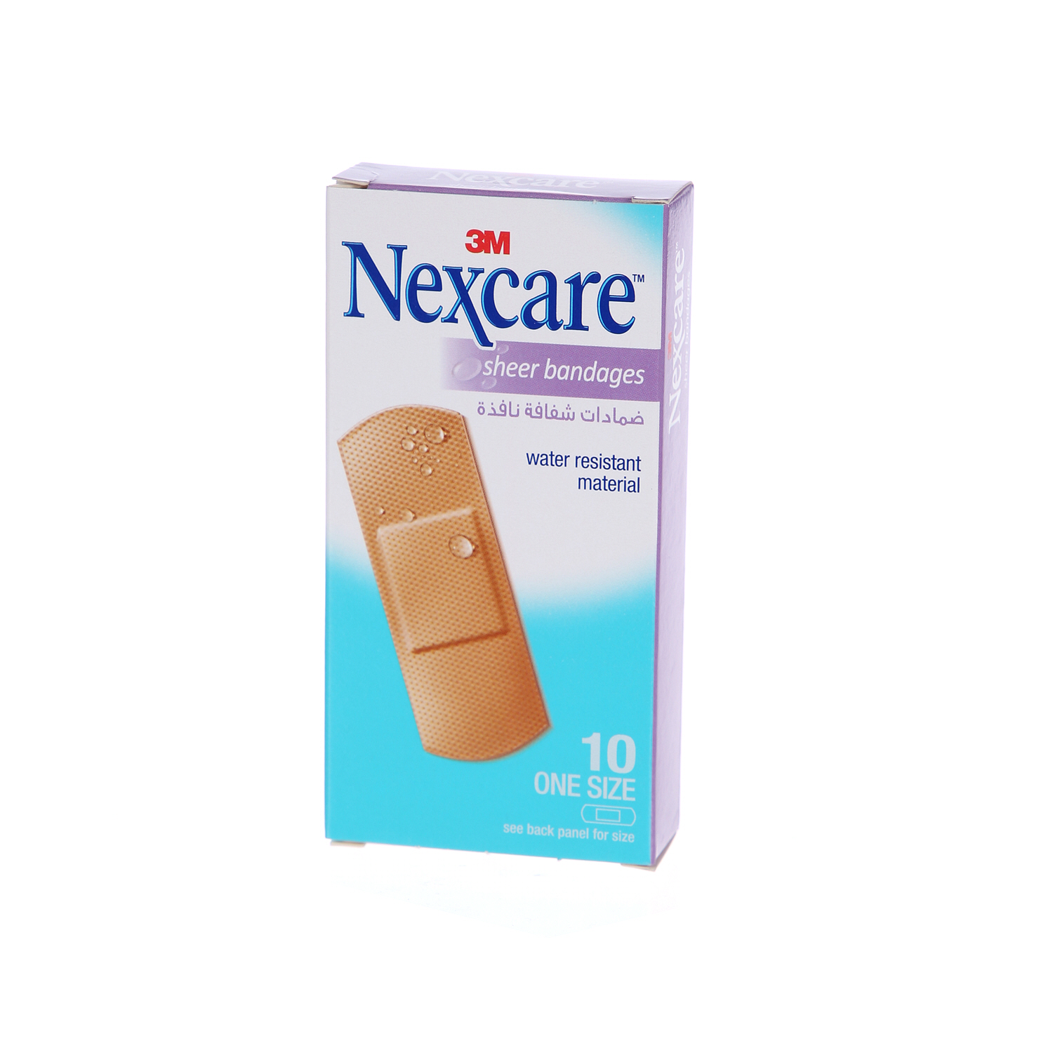 3M Nexcare Sheer Bandages 10'S