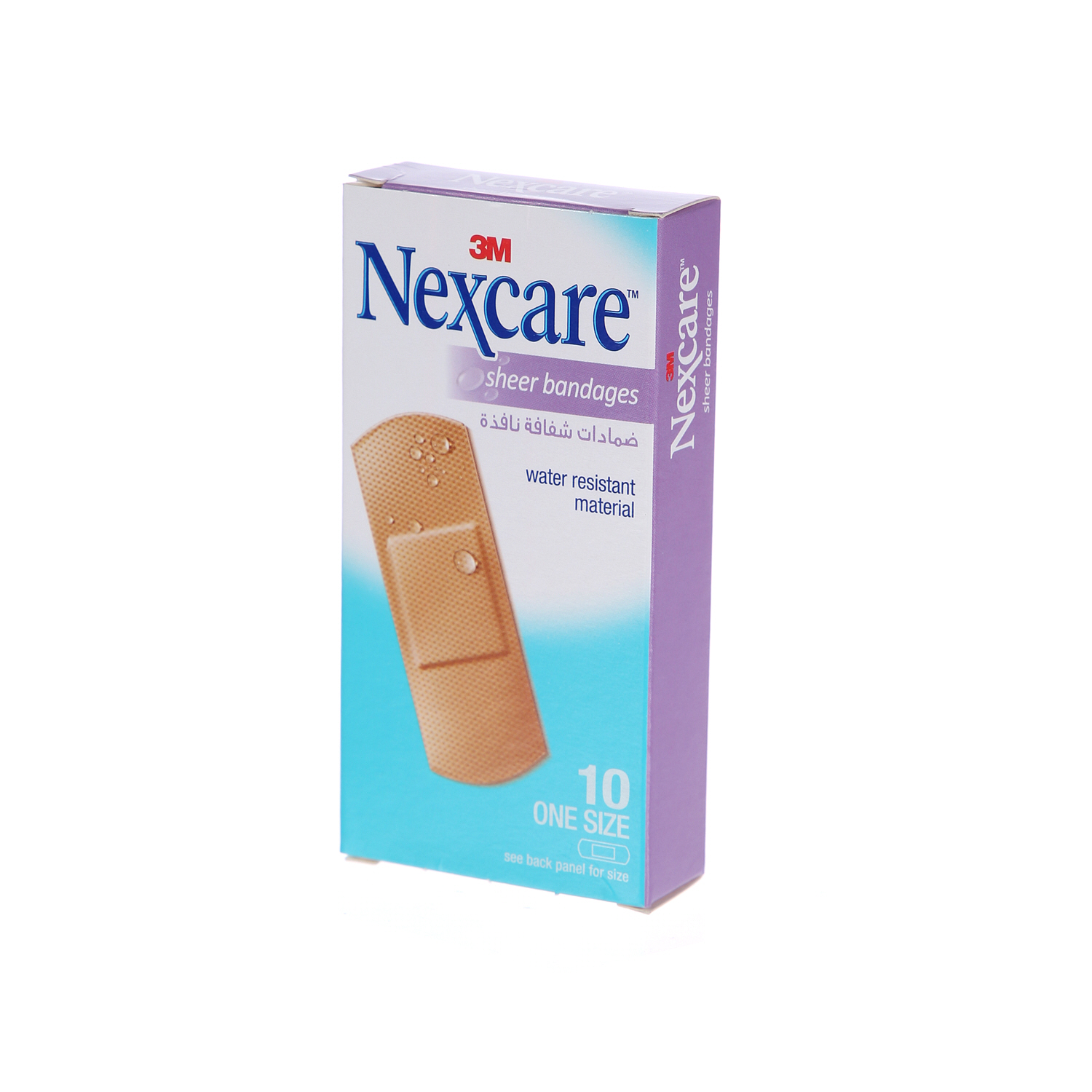 3M Nexcare Sheer Bandages 10'S