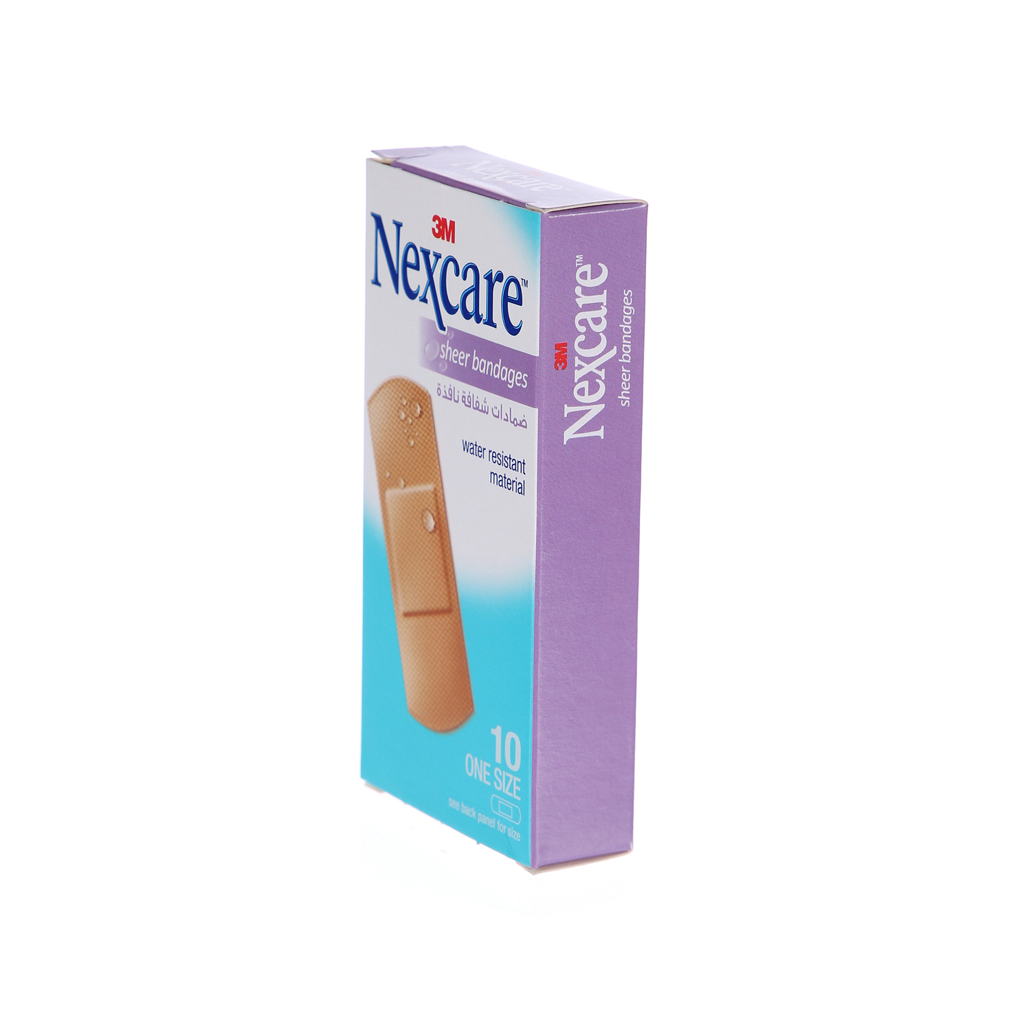 3M Nexcare Sheer Bandages 10'S