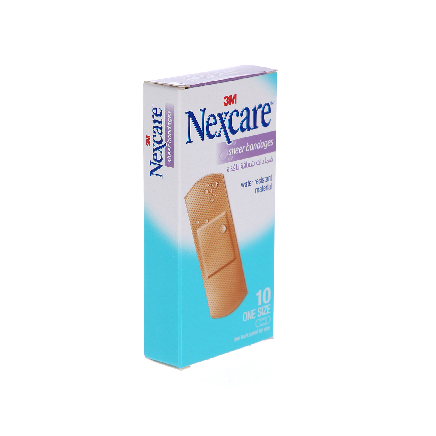 3M Nexcare Sheer Bandages 10'S