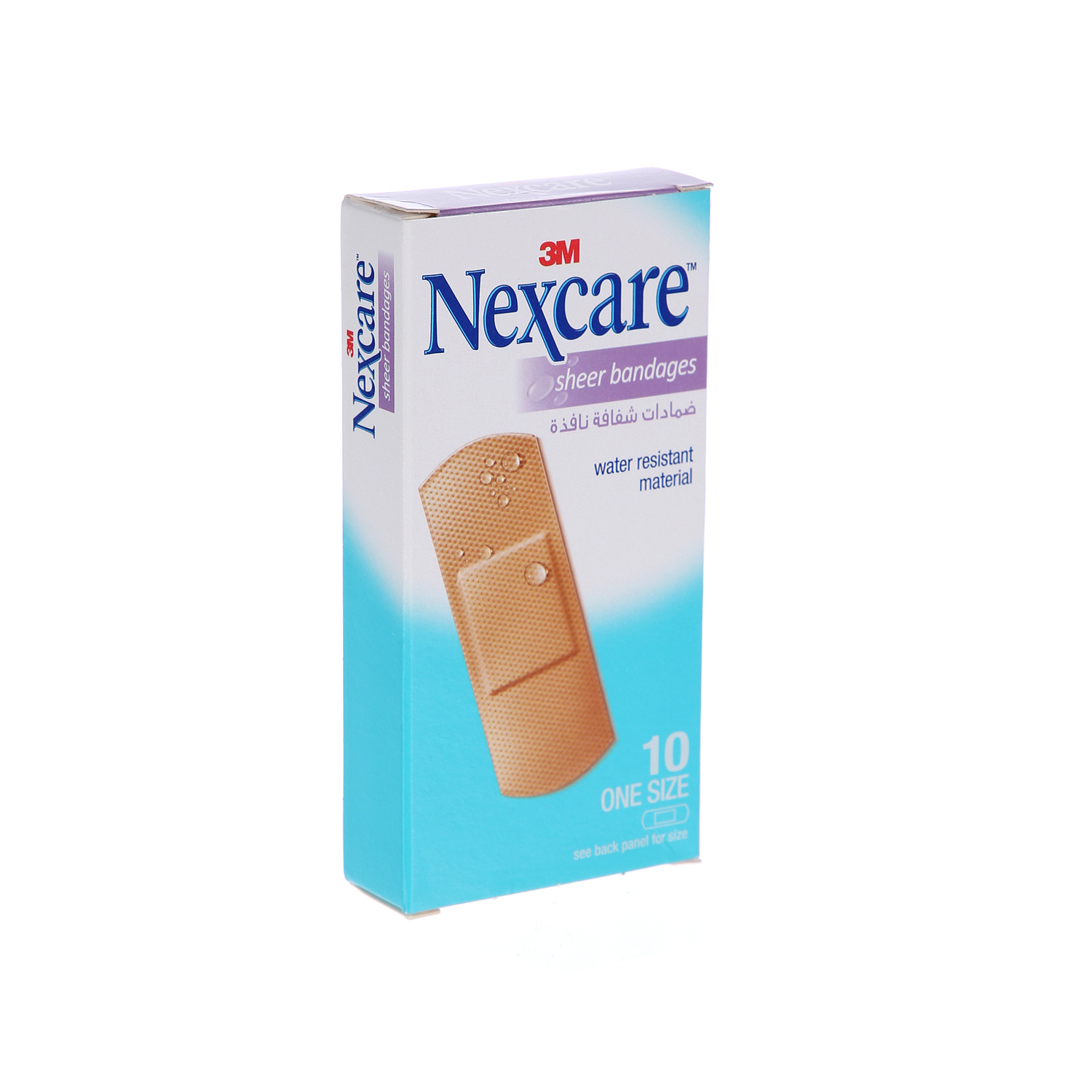 3M Nexcare Sheer Bandages 10'S