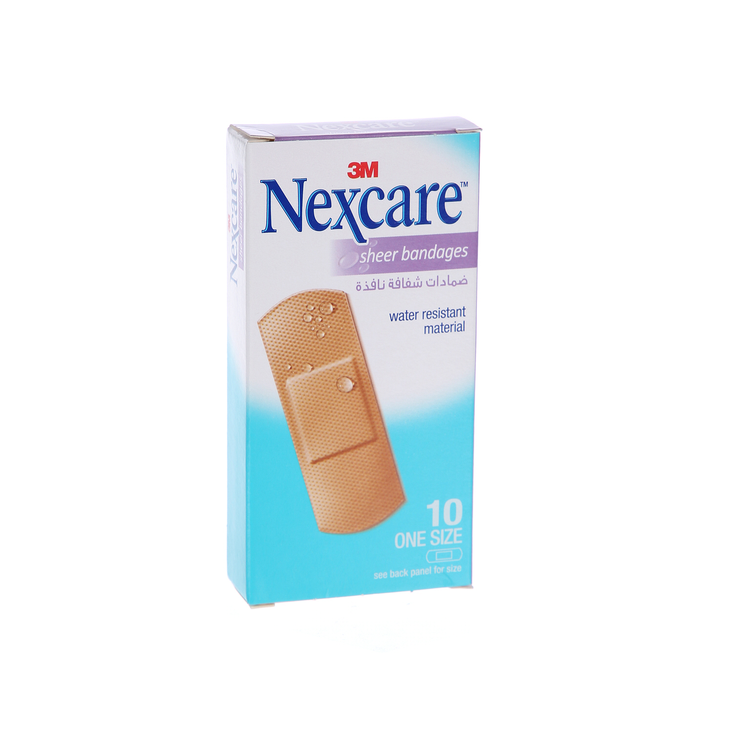 3M Nexcare Sheer Bandages 10'S