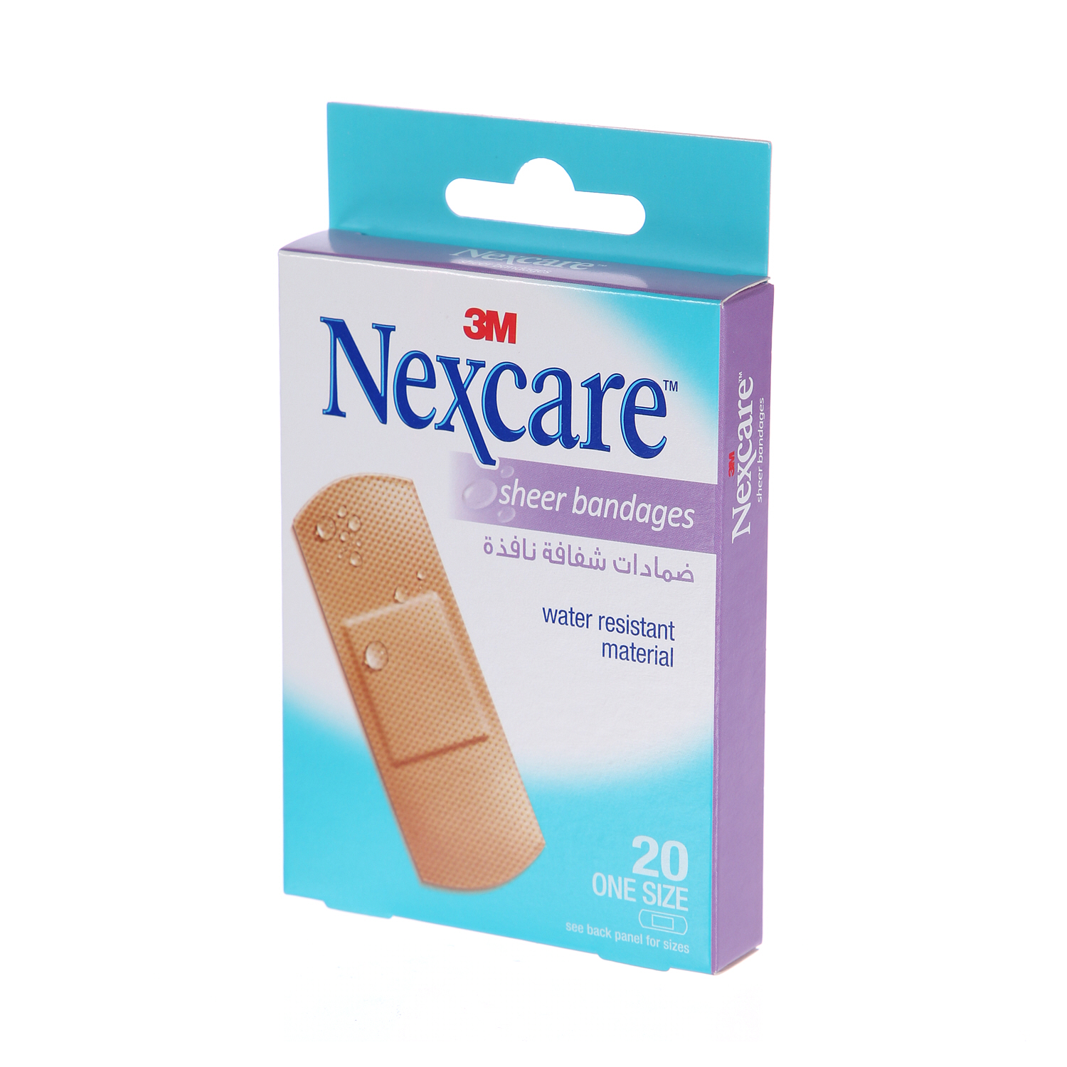 Nexcare™ Sheer Adhesive Bandages 20 Pieces