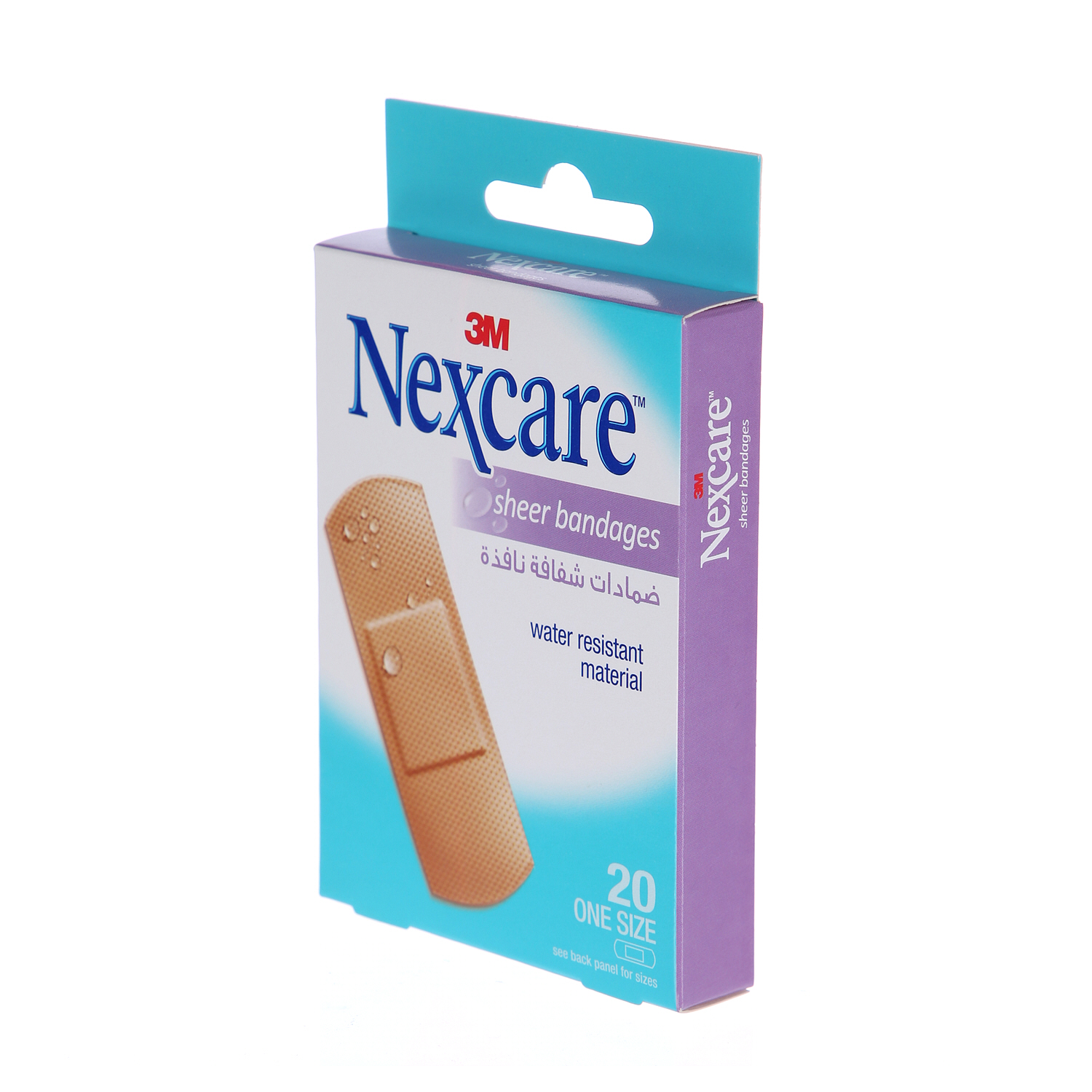 Nexcare™ Sheer Adhesive Bandages 20 Pieces