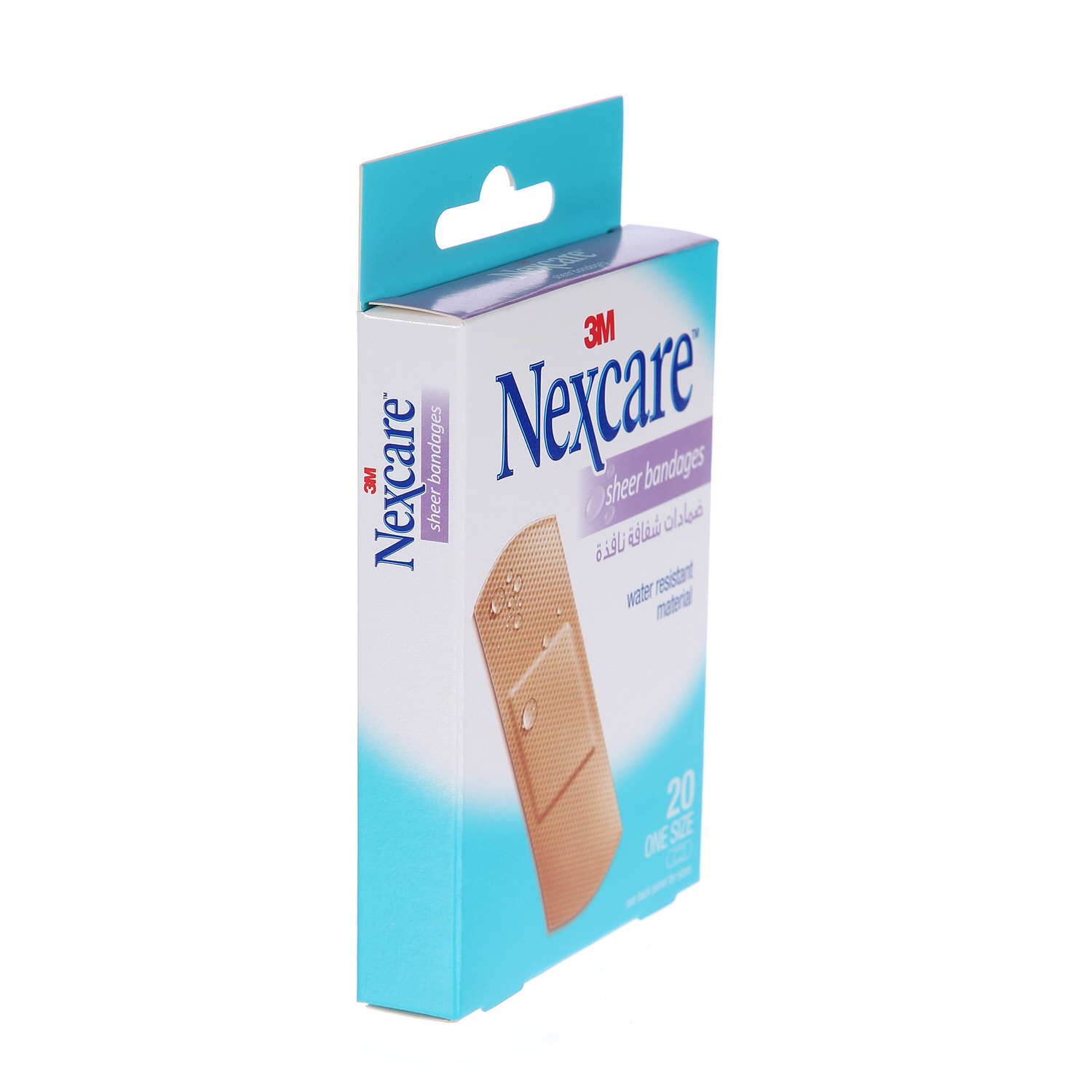 Nexcare™ Sheer Adhesive Bandages 20 Pieces