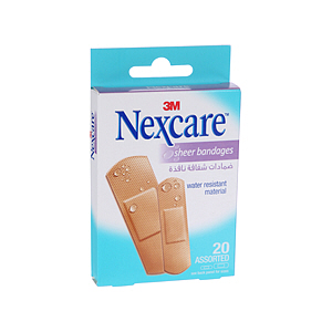 3M Nexcare Bandages 20'S