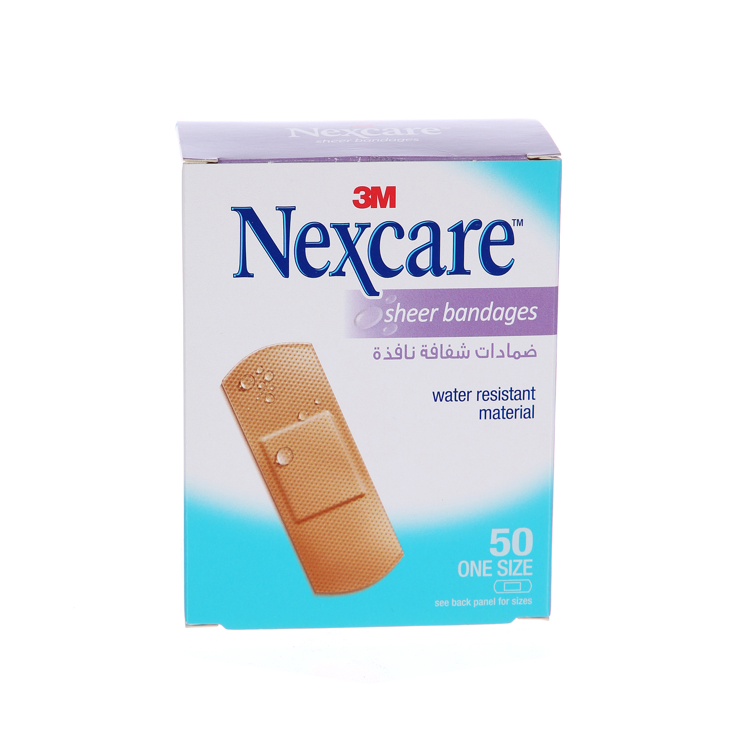 3M Nexcare Sheer Bandages 50'S