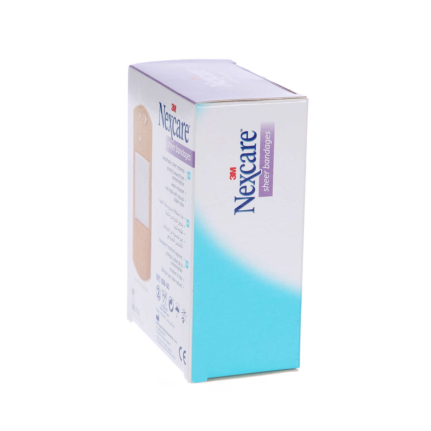 3M Nexcare Sheer Bandages 50'S