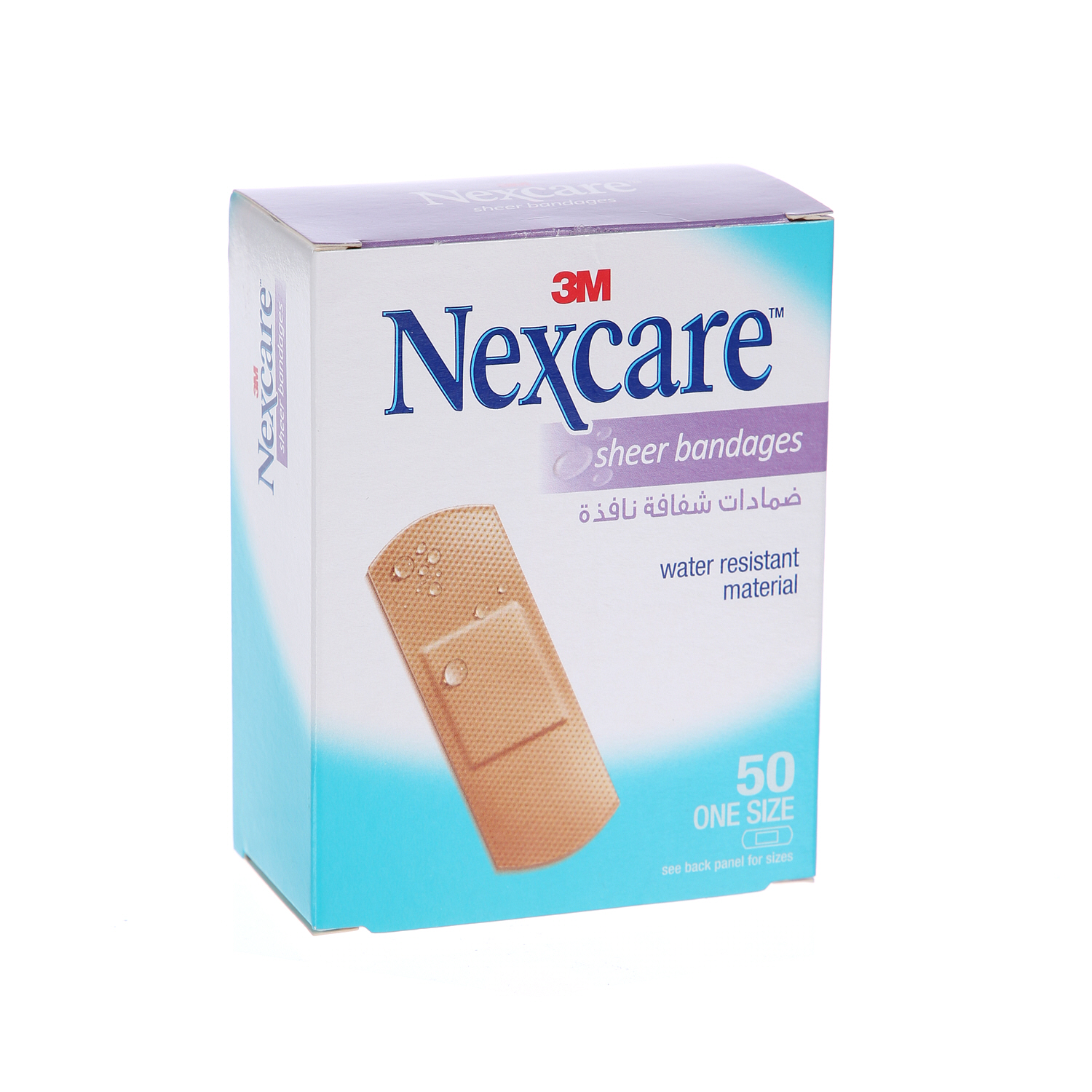 3M Nexcare Sheer Bandages 50'S