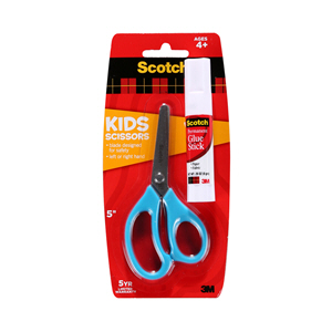Scotch Kid Scissors 4.9Inc + Glue Strick