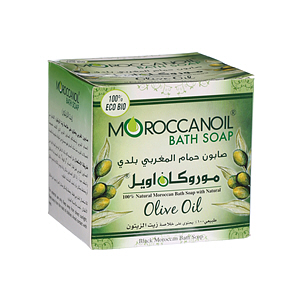 Moroccan Oil Marrocan Bath Soap Olive Oil 250 ml + Glove
