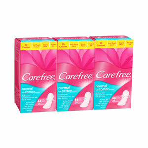 Care Free Breathable Pads 34 Pieces (2 + 1 Free)