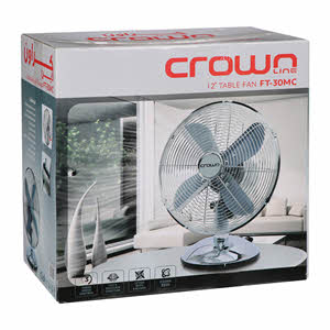 Crownline Fan Table Stainless Steel 12