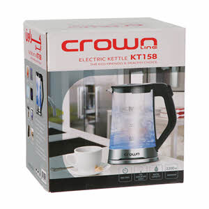 Crownline Cordless Glass Kettle Kt-158