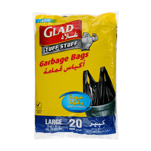 Glad Garbage Large Handle Tie 80 x 70 cm