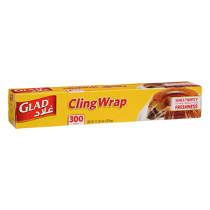 Glad Cling Wrap 300 Sqft