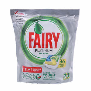 Fairy Dish Washing Tablets Platinum 36S