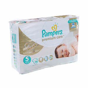 Pampers Premium Care Value Pack Size 5, 46 Pieces (12% Off)