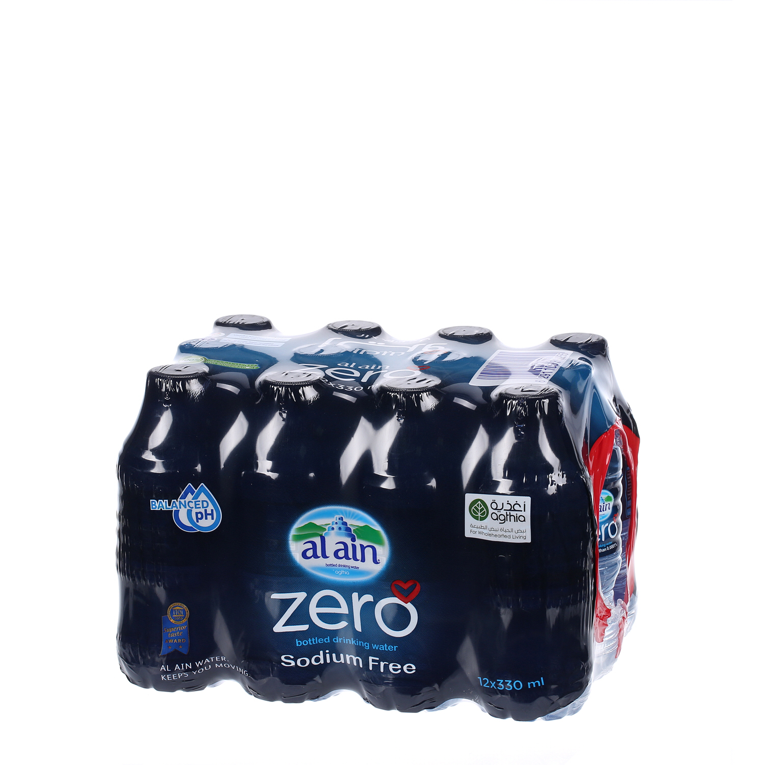 Al Ain Water Zero 330 ml × 12 Pack