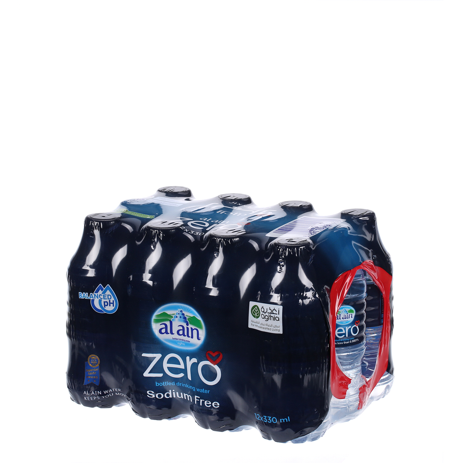 Al Ain Water Zero 330 ml × 12 Pack