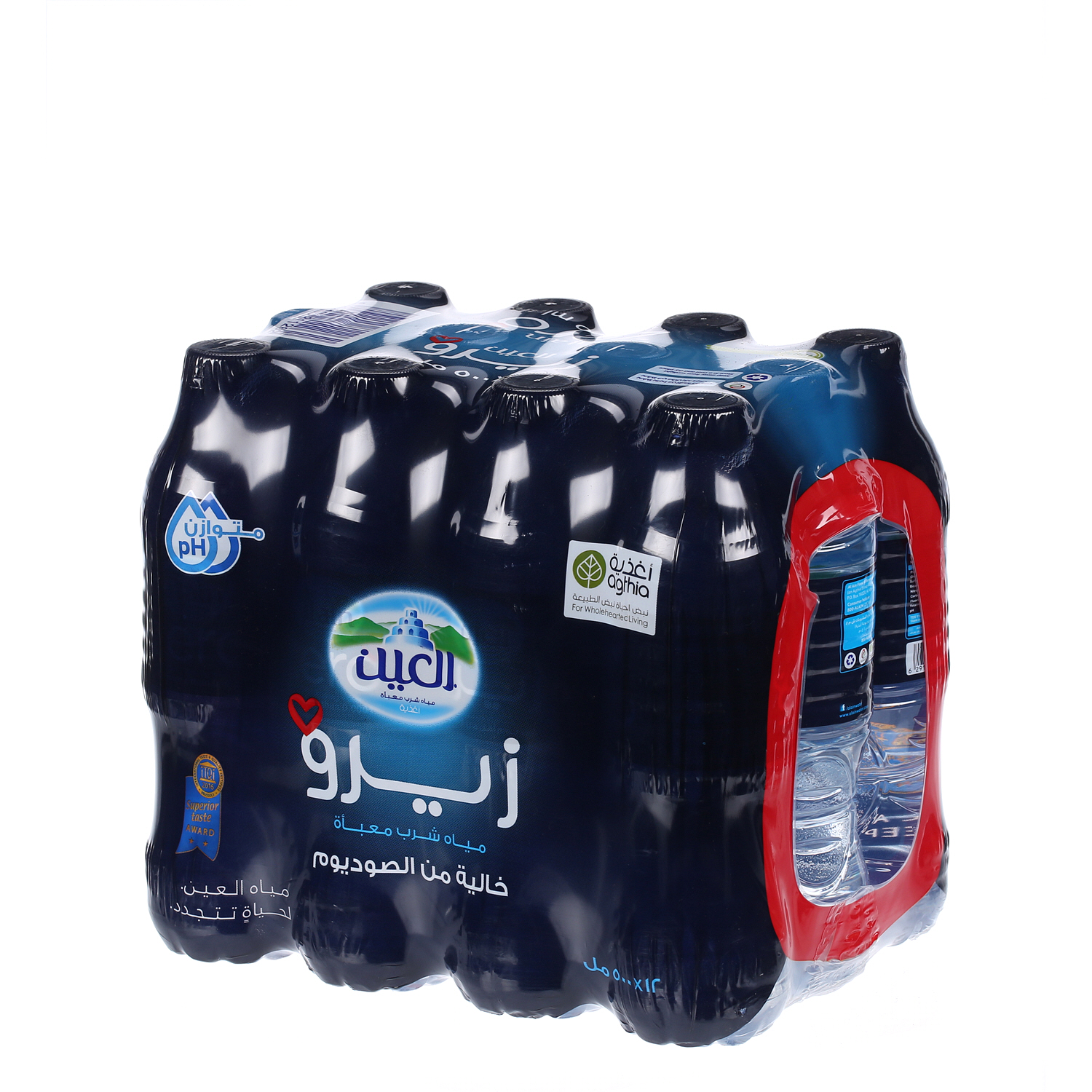 Al Ain Water Zero 500 ml × 12 Pack