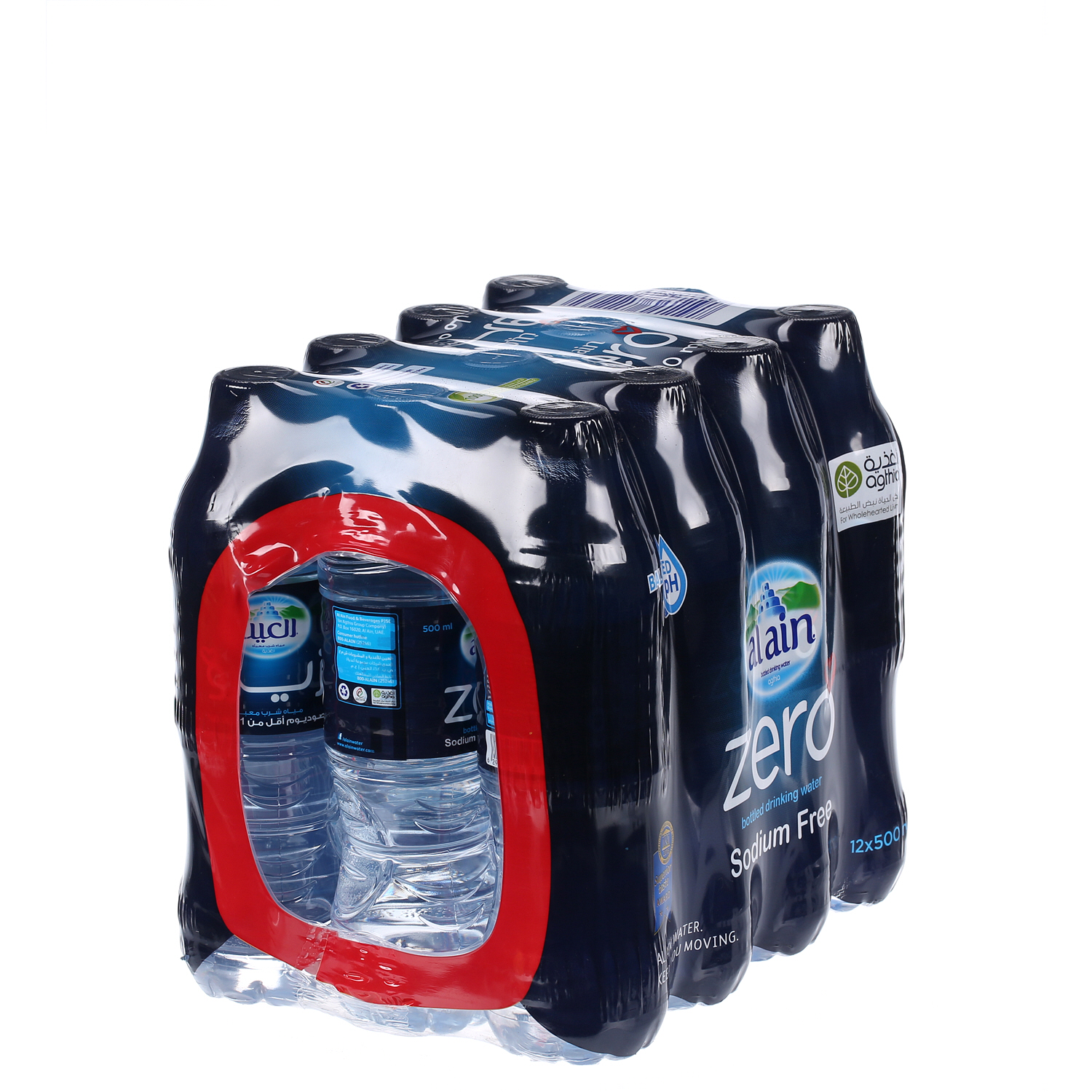 Al Ain Water Zero 500 ml × 12 Pack