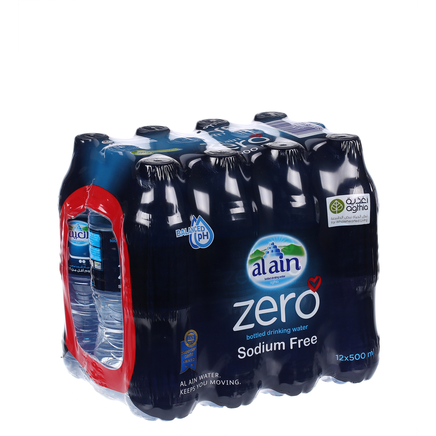 Al Ain Water Zero 500 ml × 12 Pack