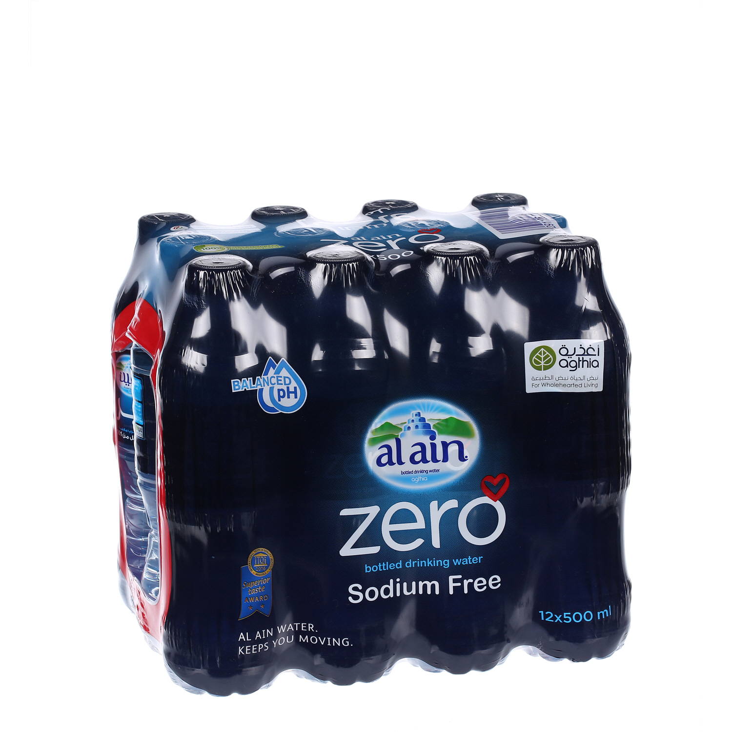 Al Ain Water Zero 500 ml × 12 Pack