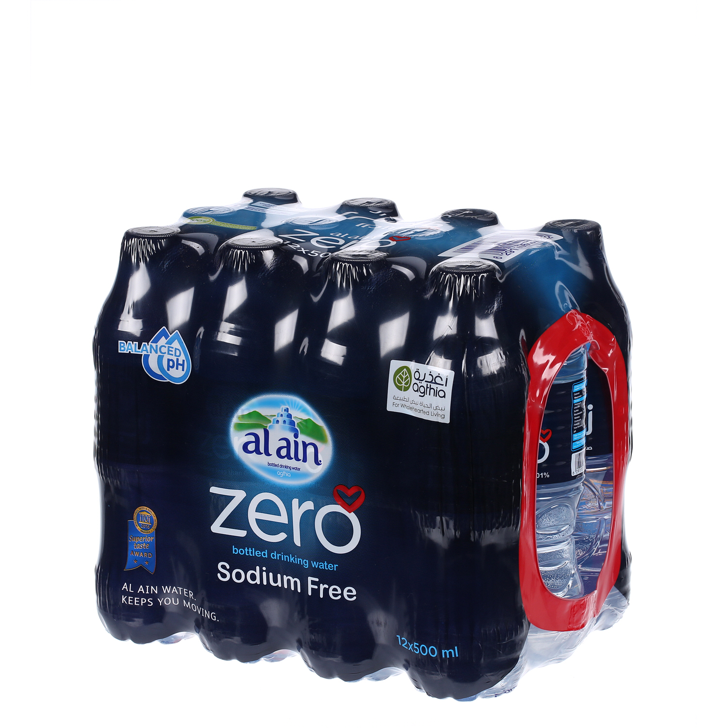 Al Ain Water Zero 500 ml × 12 Pack
