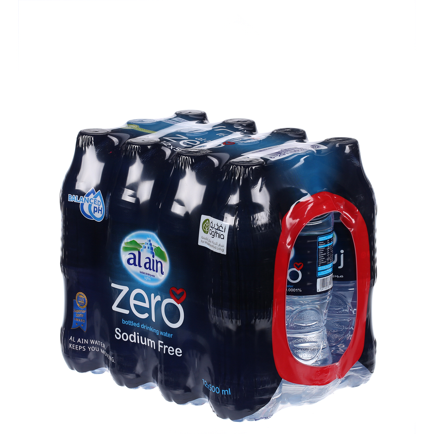 Al Ain Water Zero 500 ml × 12 Pack