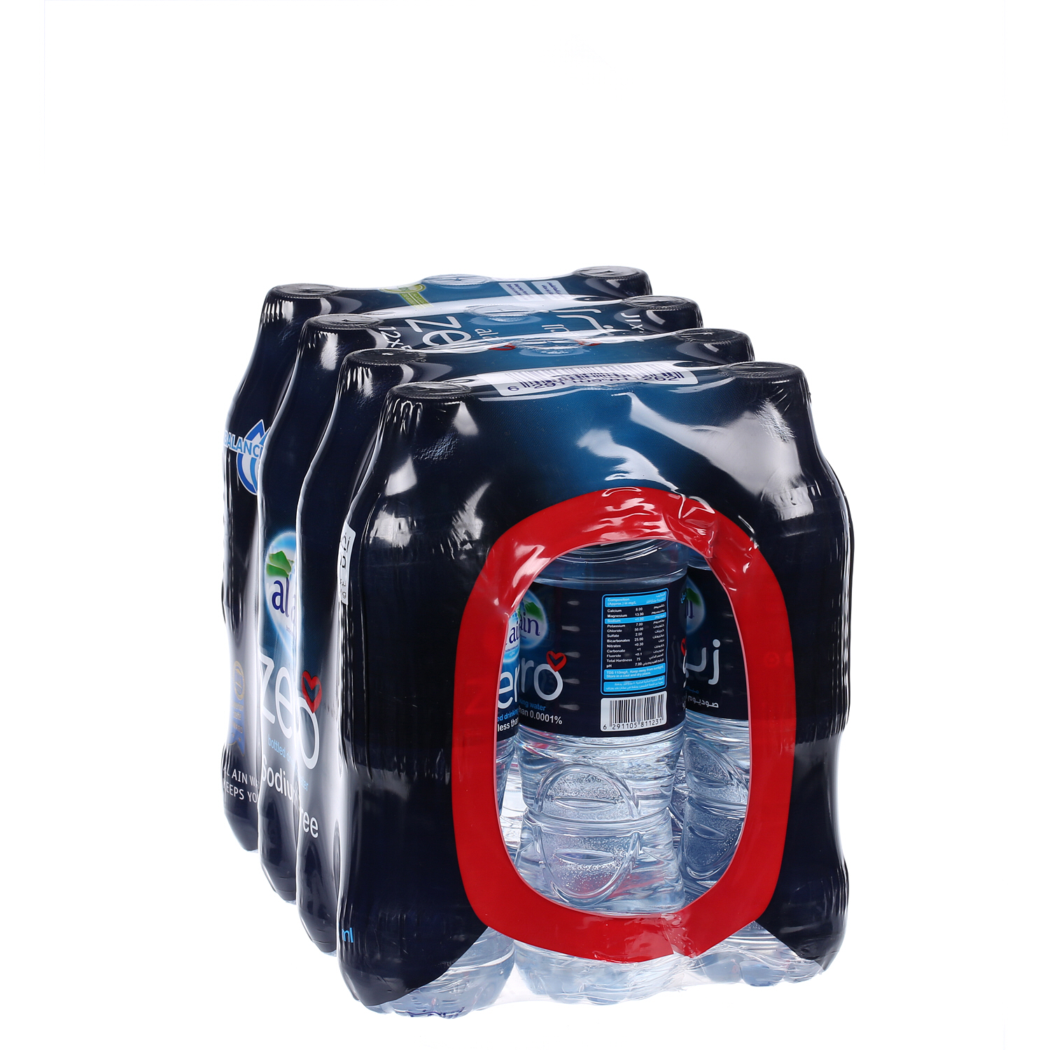 Al Ain Water Zero 500 ml × 12 Pack