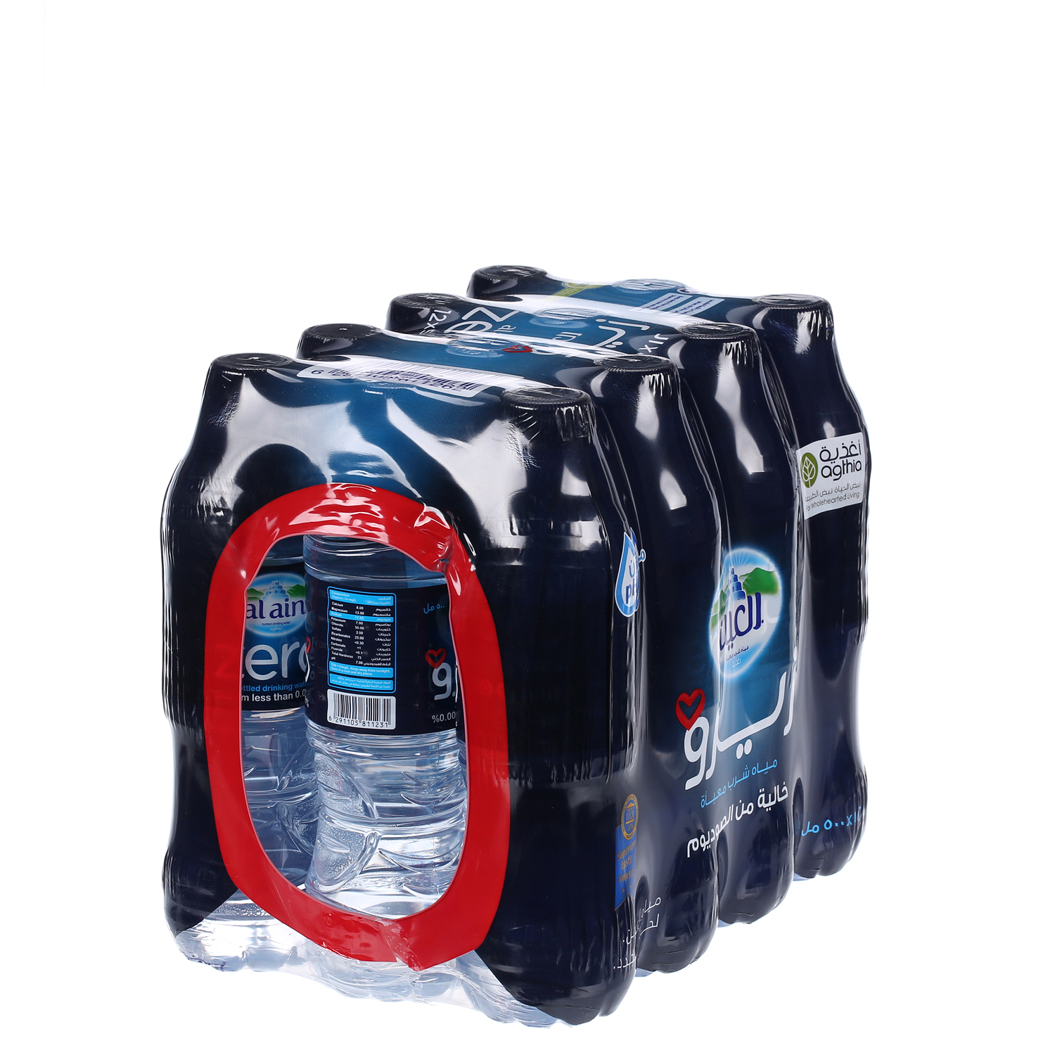 Al Ain Water Zero 500 ml × 12 Pack