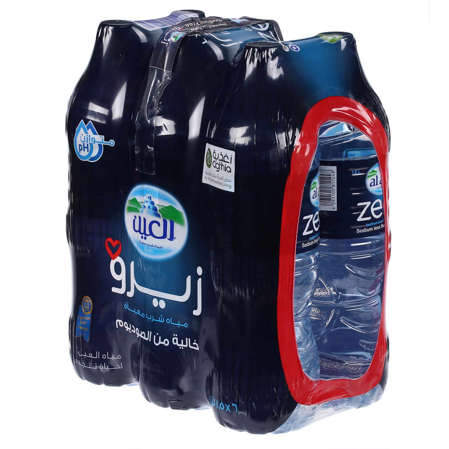 Al Ain Water Zero 1.5 L × 6 Pack