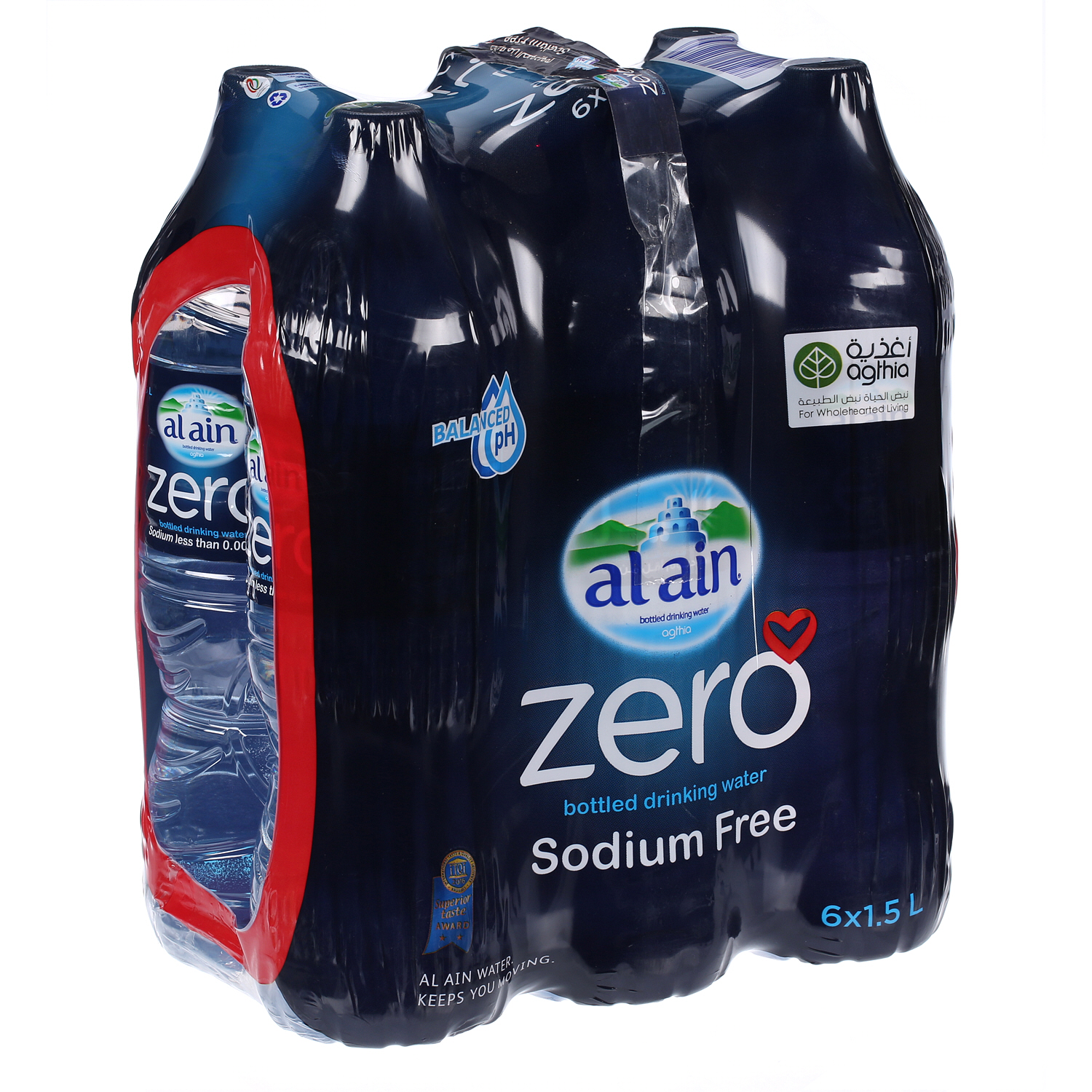 Al Ain Water Zero 1.5 L × 6 Pack