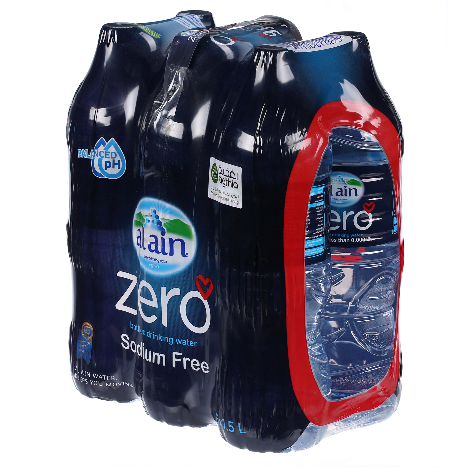 Al Ain Water Zero 1.5 L × 6 Pack