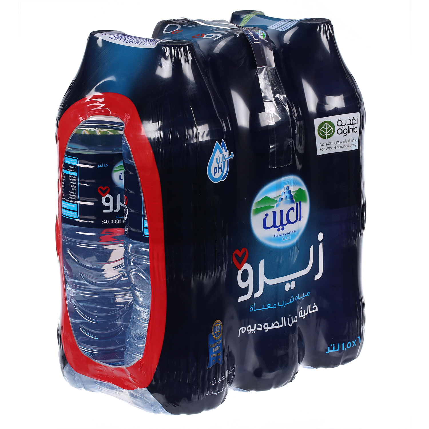 Al Ain Water Zero 1.5 L × 6 Pack
