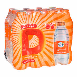 Al Ain Water Plus Vitamin D 12 x 500 ml