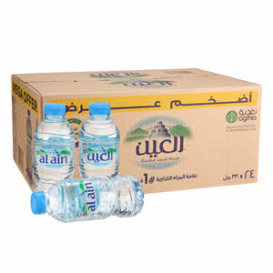 Al Ain Water 330 ml x 24 Pack | Sharjah Co-operative Society