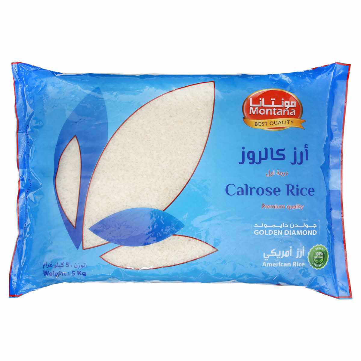 Montana Calrose Rice 5 Kg Golden Diamond | Sharjah Co-operative Society