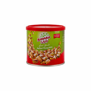 Bayara Snacks Pistachios Salted Can 225gm