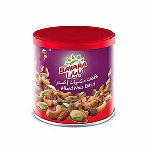 Bayara Snacks Mixed Nuts Extra Can 225Gr