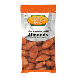 Almond Roasted & Salted Packet 40gm