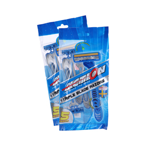 Action Triple Razors 5 + 5 Free